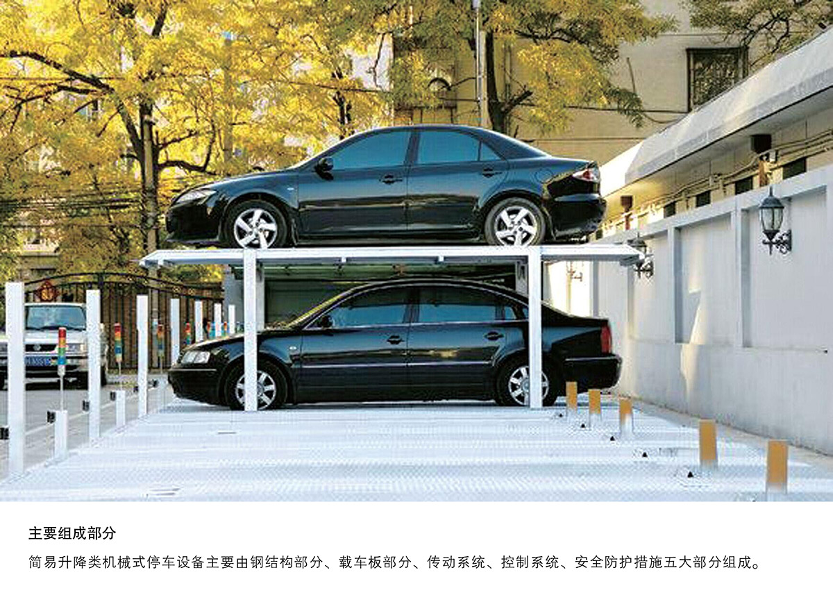 四川PJS2D1二层地坑简易升降停车设备主要组成部分.jpg