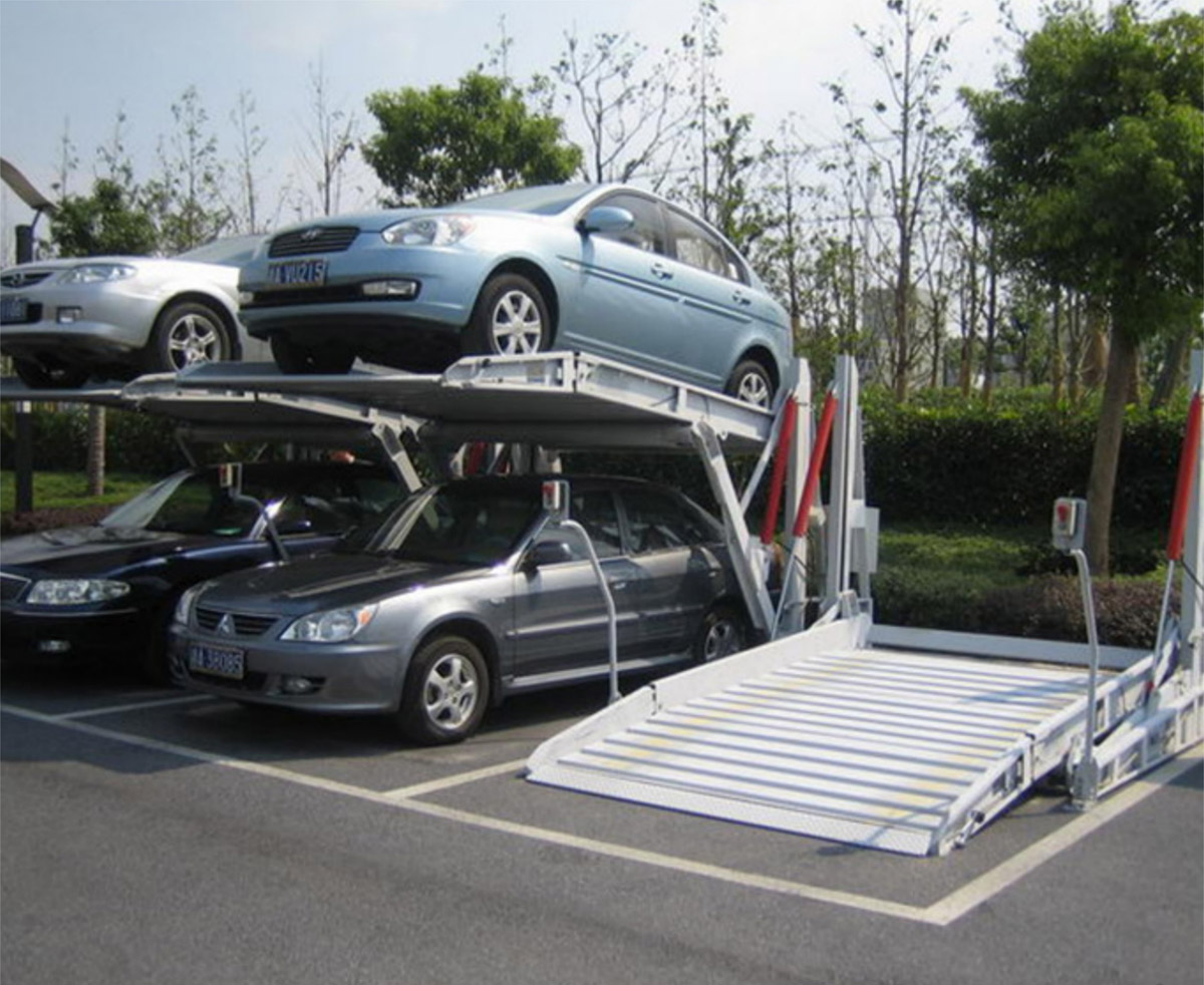 晋宁PJS俯仰简易式立体停车设备